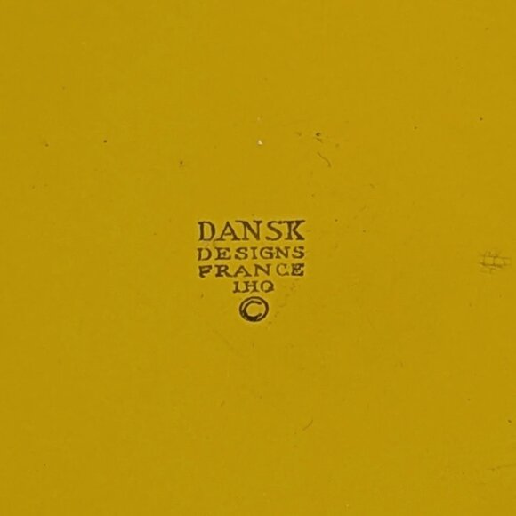 Vintage Dansk Design IHQ France Kobenstyle Yellow Enamel 2 Qt Stock Pot w/Lid - Picture 15 of 16